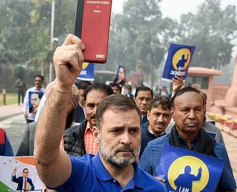 संविधान,आरक्षण, अंबेडकर पर कांग्रेस की विकृत राजनीति हो रही उजागर