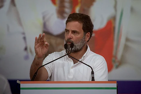 UBT leader threatened to blacken Rahul Gandhi's face