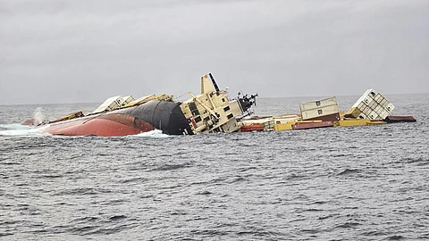 MSC ELSA 3 Shipwreck Declared a State Disaster by Kerala