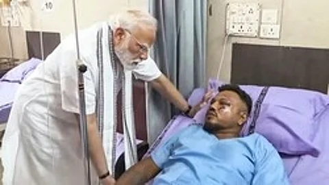 Conqueror of Death: PM Modi Meets Plane Crash Survivor