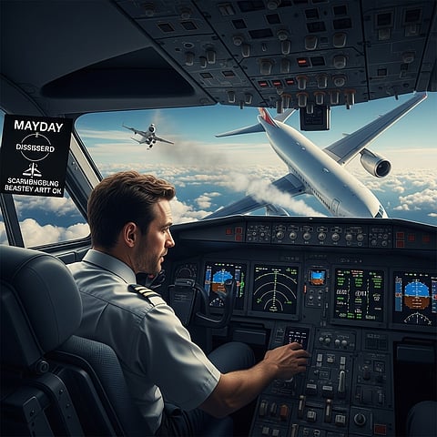 Severe In-Flight Emergency: Critical Role of “Mayday Call”