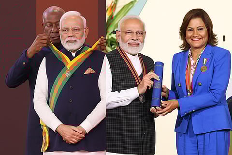 प्रधानमंत्री मोदी को मिला त्रिनिदाद का सर्वोच्च सम्मान