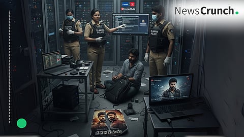 Telangana Police Bust Inter-State Film Piracy Ring