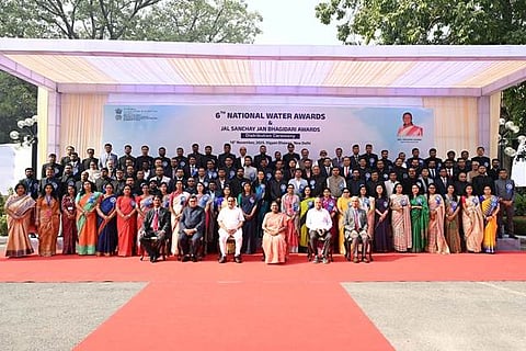 छठा राष्ट्रीय जल पुरस्कार और जल संचय-जनभागीदारी पुरस्कार