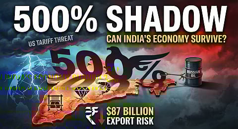 500%Shadow:Can India’s Economy Survive the Ultimate Trade Barrier?