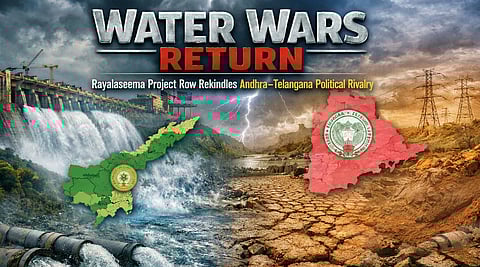 Water war: Rayalaseema row reignites AP-TG political rivalry