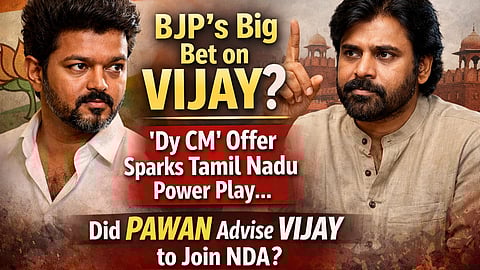 BJP’s Big Bet on Vijay? “Dy CM” Offer Sparks Tamil Nadu Power Play