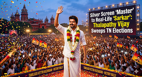 Silver Screen 'Master' to Real-Life 'Sarkar': Thalapathy Vijay