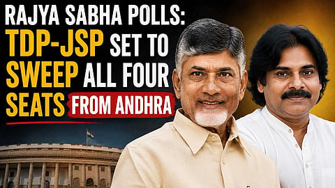 RS Polls: TDP-JSP Set to Sweep All 4 Seats as YSRCP Left Powerless