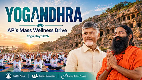 AP Unveils ‘Yogandhra’: High Mobilization for Mass Wellness Drive