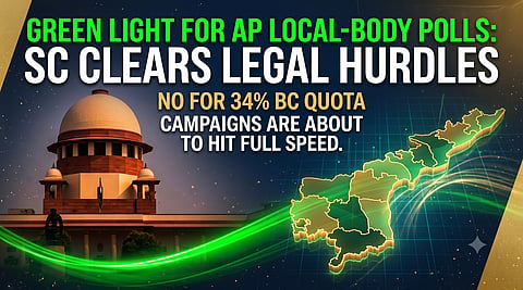 Green Light for AP Local-body Polls: SC Clears Legal Hurdles