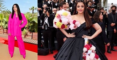 Bollywood celeb's red carpet look. (IANS)