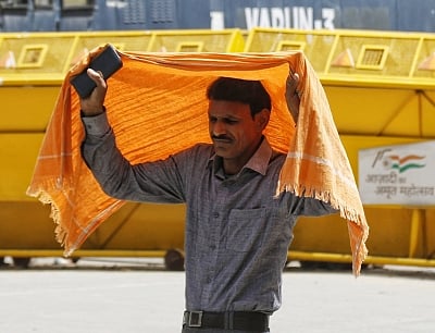 The weatherman predicted a slight relief on Monday.
(IANS)