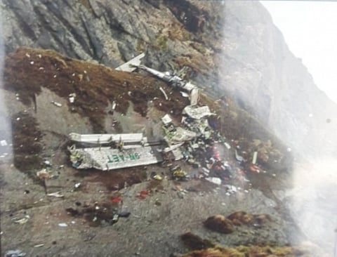 The aircraft lost contact with the airport authorities within 12 minutes after it took off at 9.55 a.m. (IANS)