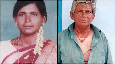 Pechiyammal, a resident of Tamil Nadu and a mother who wears a man's outfit for her daughter for the last 36 years.