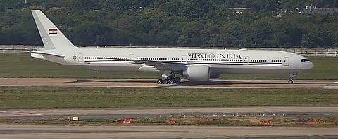 India's Air India One VVIP aircraft.