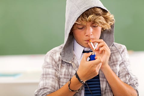 About 90 percent of adult smokers started the habit as adolescents. (Pixabay)