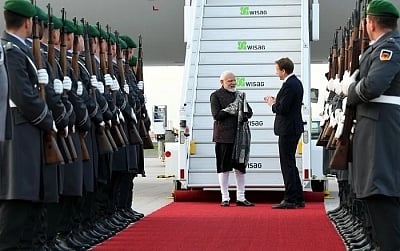 PM Modi during an International Visit.
