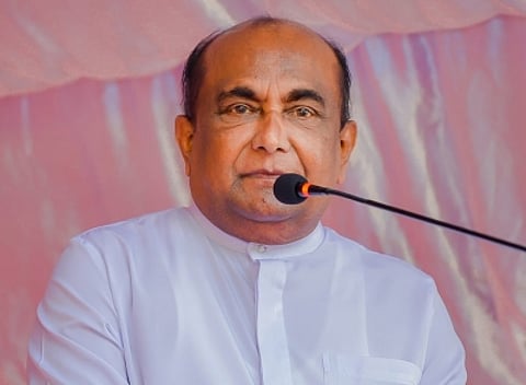 Sri Lankan Speaker Mahinda Yapa Abeywardena. (IANS)
