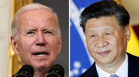 President Joe Biden and China’s President Xi Jinping.