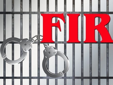 Aam Aadmi Party MLA Akhilesh Tripathi was booked on Wednesday for allegedly assaulting.