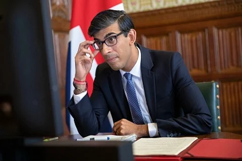 Former British Chancellor of the Exchequer Rishi Sunak. (IANS)