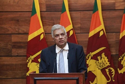 Prime Minister-turned-acting President Ranil Wickremesinghe, to contest in election. (IANS)