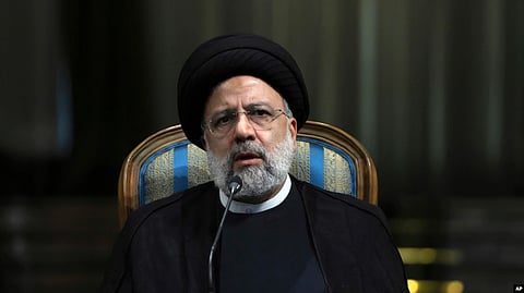 Iranian President Ebrahim Raisi.