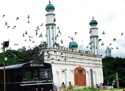 Idgah Maidan in Bengaluru's Chamarajpet. (IANS)