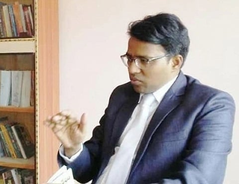 Social activist and Unani doctor, Faiyaz Ahmad Fyzie. (IANS)