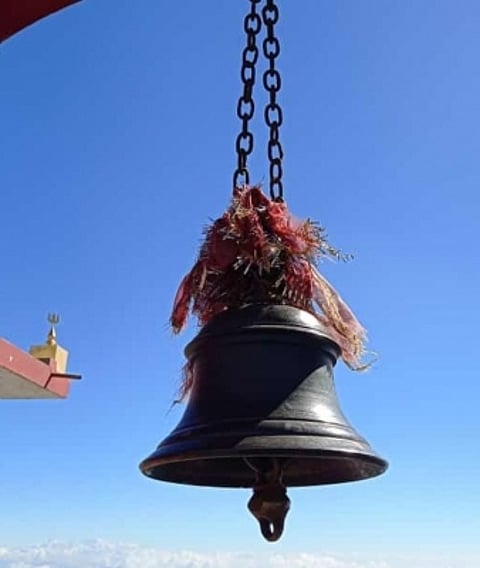 Narsingh temple, Ayodhya. (IANS)
