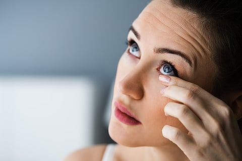 When the eyes turn red because of an allergy, it is known as allergic conjunctivitis. (Pixabay)