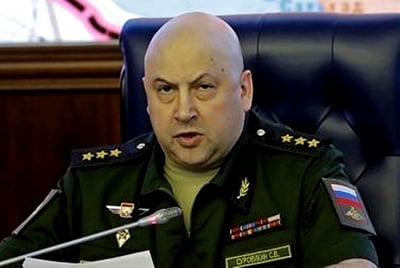 Commander Sergei Surovikin, Unified Russian battlefield commander in Ukraine. (File Photo)