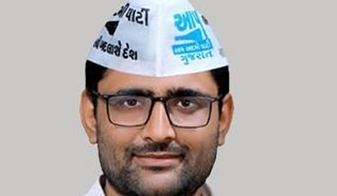 Gujarat AAP chief Gopal Italia. (File Photo)