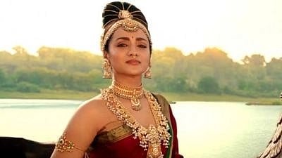 Trisha Krishnan as Kundavai in a still from 'Ponniyin Selvan 1'