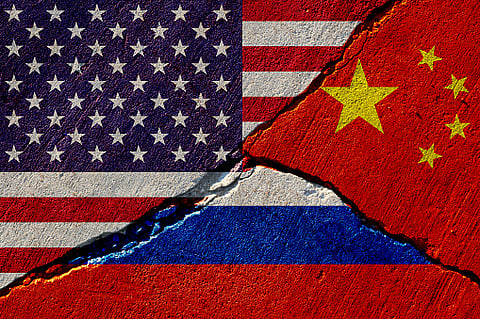The National Security Strategy states that even after the Russian invasion, China represents the most consequential challenge to the global order and to the global stature of the US.