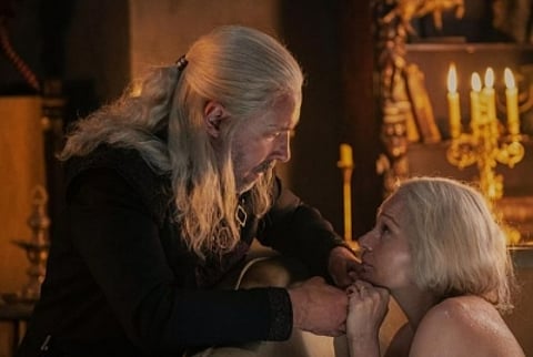 Paddy Considine in a scene from House of the Dragon.