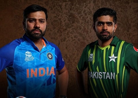 2023 Asia Cup: Rohit Sharma (left) and Babar Azam (right)