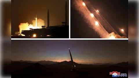 North Korean missiles have become a big headache for the United States. (File Photo-IANS)