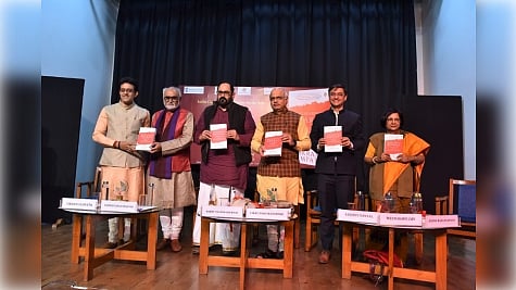 Vikram Sampath (First from Left)