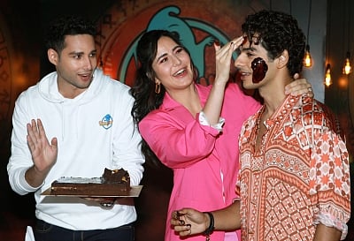 Actors Katrina Kaif, Siddhant Chaturvedi and Ishaan Khatter's latest horror-comedy 'Phone Bhoot' has minted Rs 2.05 crores on its first day of release.