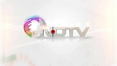 Accordingly, NDTV's scrip opened at Rs 420 and touched a high of Rs 426.40 intra-day before closing at Rs 426.40 on Tuesday. (NDTV logo-IANS)