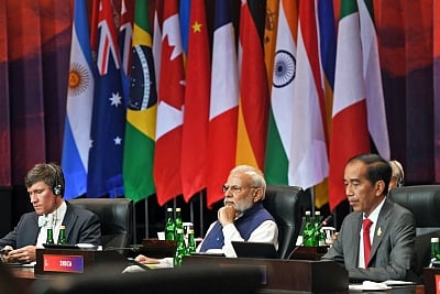 PM Modi at Bali G20 summit (Middle)