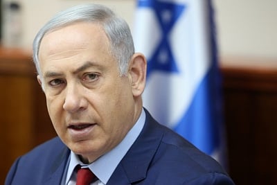 Benjamin Netanyahu will control not just the largest party in the Knesset (Israeli parliament) but is poised to return to power leading a 64-strong majority bloc of his religious and right-wing allies in the 120-member Knesset. (File Photo)