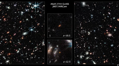 NASA's Webb Space Telescope finds early galaxies 'untouched' by Hubble