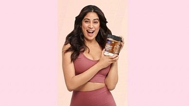 Janhvi Kapoor who is named as the new face of the company for their healthy Peanut Butters and The Perfekt Gummies will play a crucial role in FITTIFY's mission to reach a wider audience and inspire more people to lead healthier lives. (File Photo-IANS)