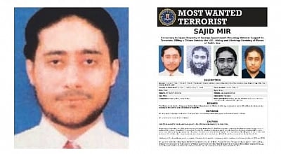 The four from LeT who got China's umbrella this year were the group's commander Sajid Mir, who orchestrated the 26/11 attack; deputy chief Abdur Rehman Makki; deputy chief of the LeT front Falah-I-Insaniyat Foundation Shahid Mahmood, and LeT commander Hafiz Talha Saeed, who is LeT chief Hafiz Muhammed Saeed's son. (File Photo)