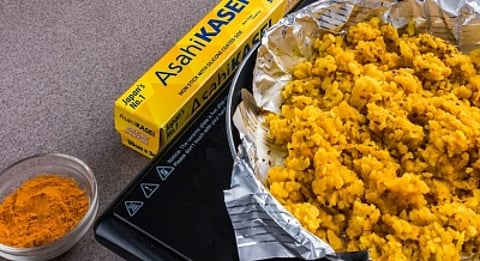 5 Home-Cooked Healthy Eats Using Frying Pan Foil. (IANS)