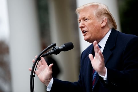 A USA TODAY/Suffolk University Poll finds the former President has been beleaguered by the November midterm losses. (File Photo- IANS)