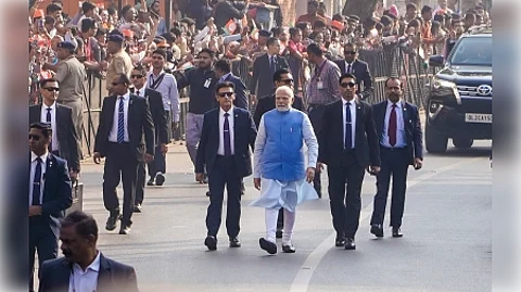 PM Modi also talked about vibrant border villages, sneh milan to connect to these villages, booth empowerment, and participation of every citizen in G20. (File Photo-IANS)